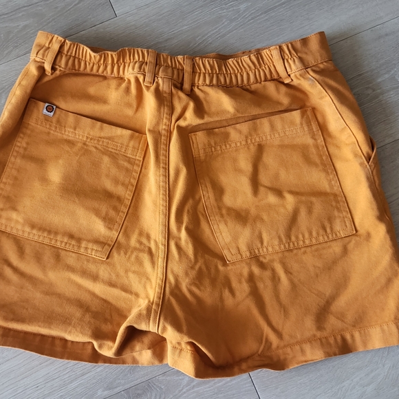 Big Bud Press High Waist Orange Shorts - Picture 2 of 5